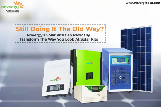 Still Doing It The Old Way? Novergy's Solar Kits Can Radically Transform The Way You Look At Solar Kits.